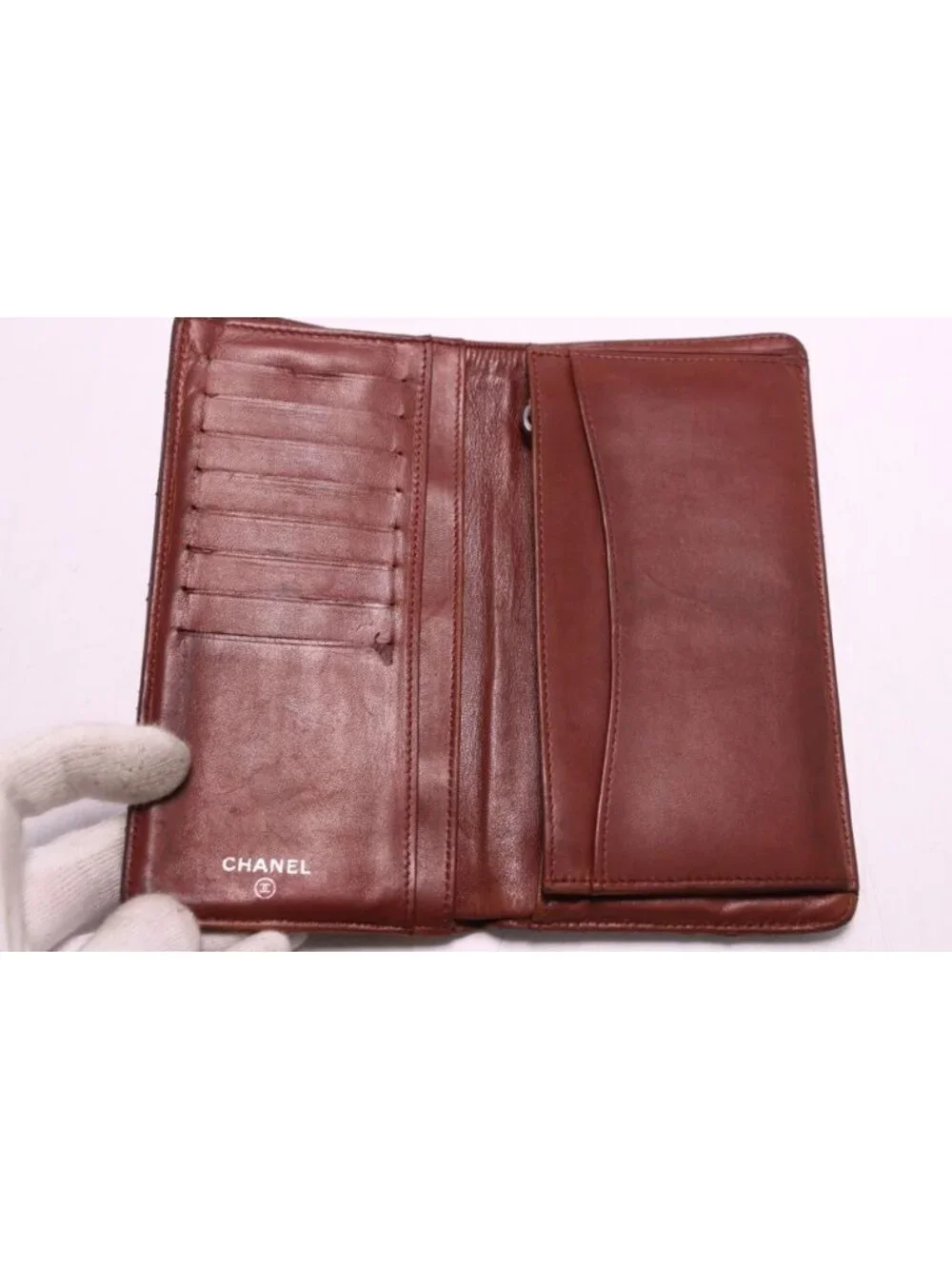 Chanel Quilted Lambskin Bifold Wallet